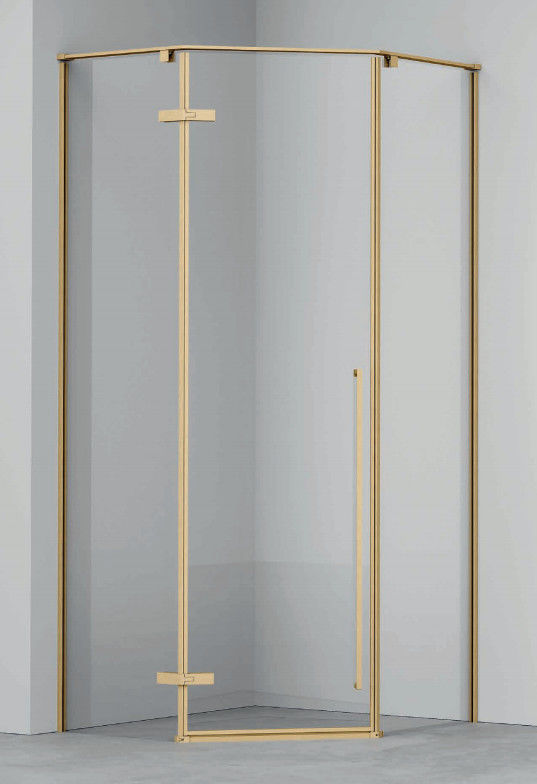 Stainless Steel，Diamond Shaped Shower Room,Hinge Door ,Bathroom Shower Room